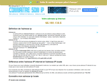 Tablet Screenshot of connaitre-son-ip.com